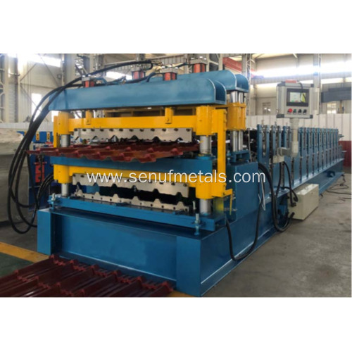 845&900 Roofing Sheet Double Layer IBR Corrugated Machine